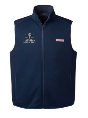 Vineyard Vines - Men's Mountain Sweater Fleece Vest - K002713 - Anderson Beef