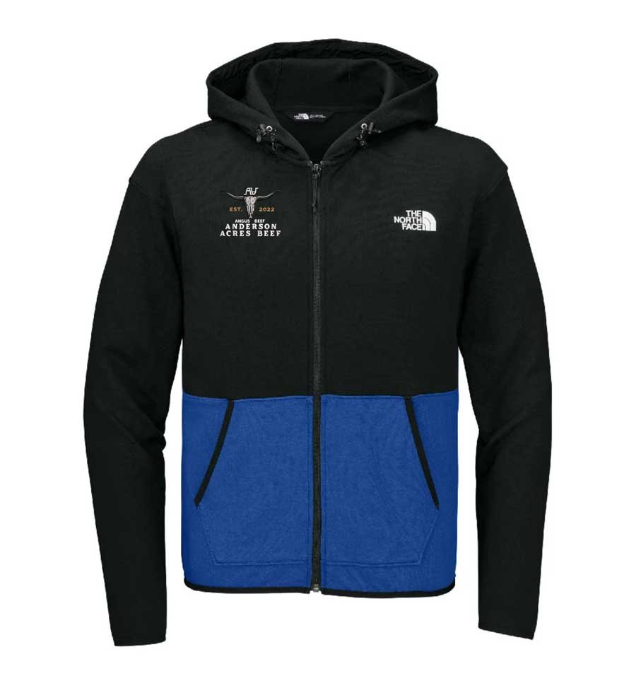 The North Face - Double-Knit Full-Zip Hoodie - Men's & Women's - NF0A8BUS - Anderson Beef
