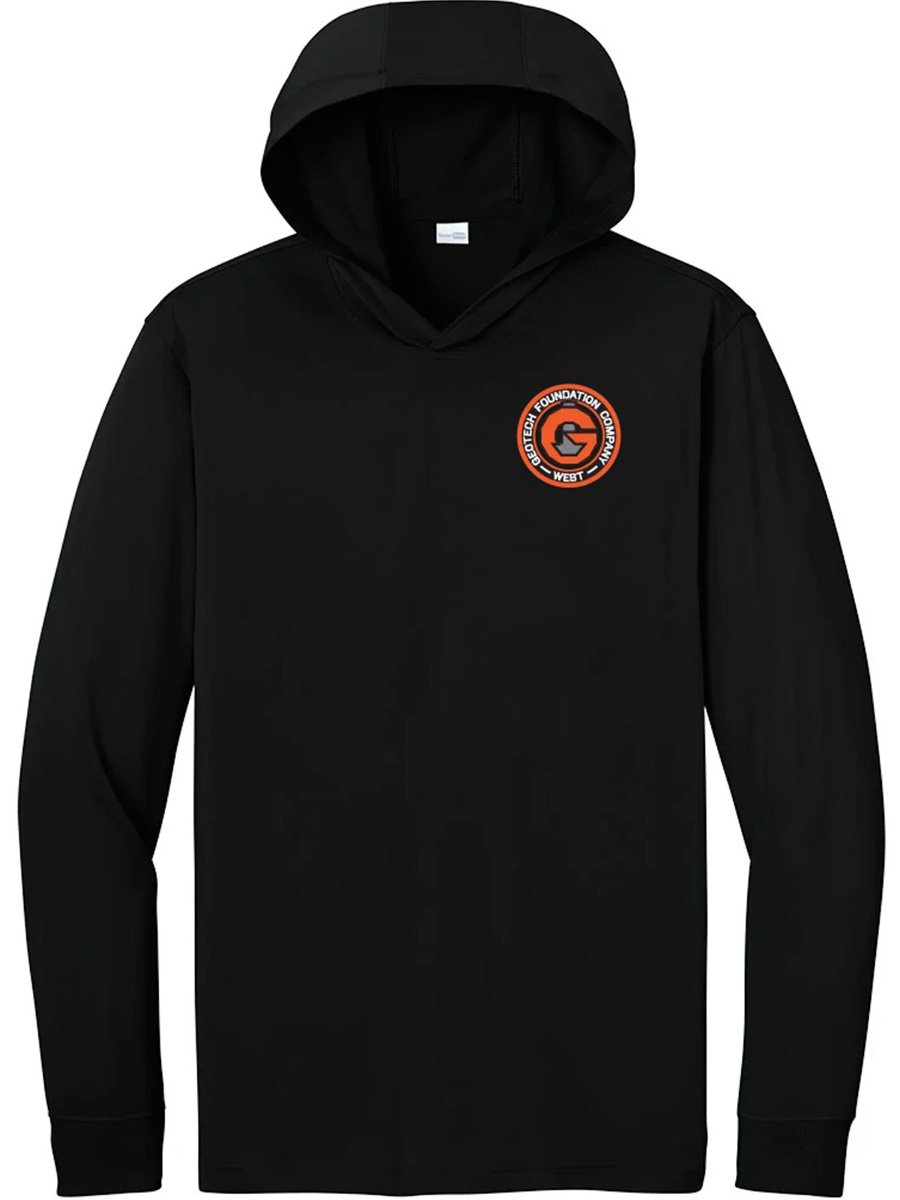 CornerStone - Long Sleeve Hooded Tee - CS440LSH