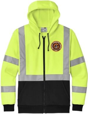 CornerStone - Heavy-Duty Fleece Full-Zip Hoodie - CSF300